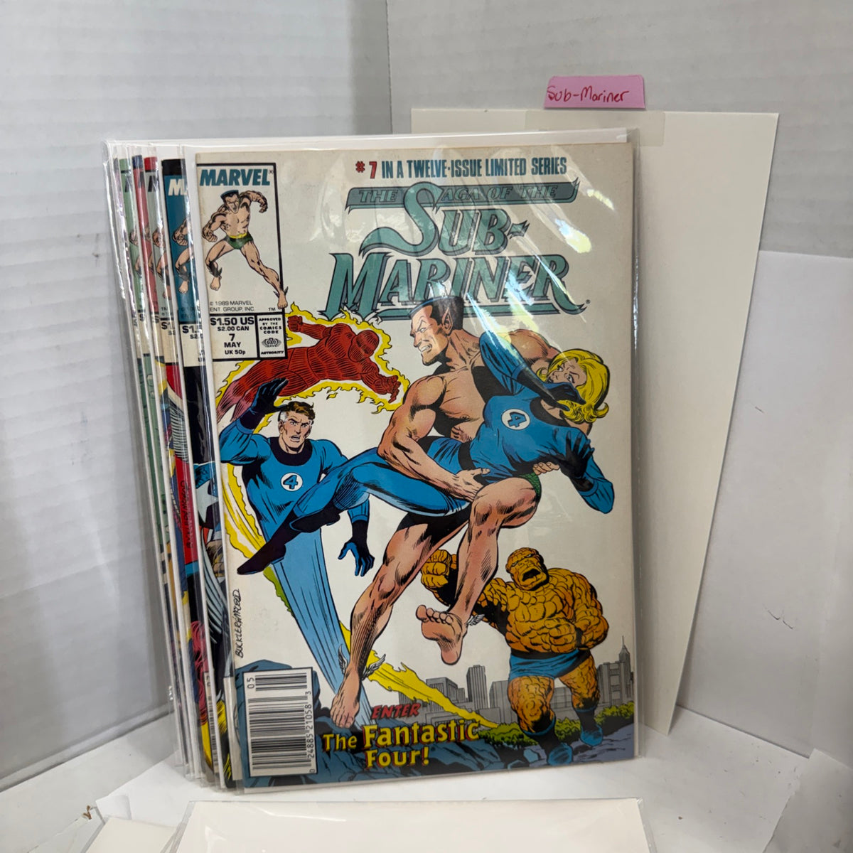 SAGA OF THE SUB-MARINER #1-12 COMPLETE LOT*1988, MARVEL LIMITED SERIES