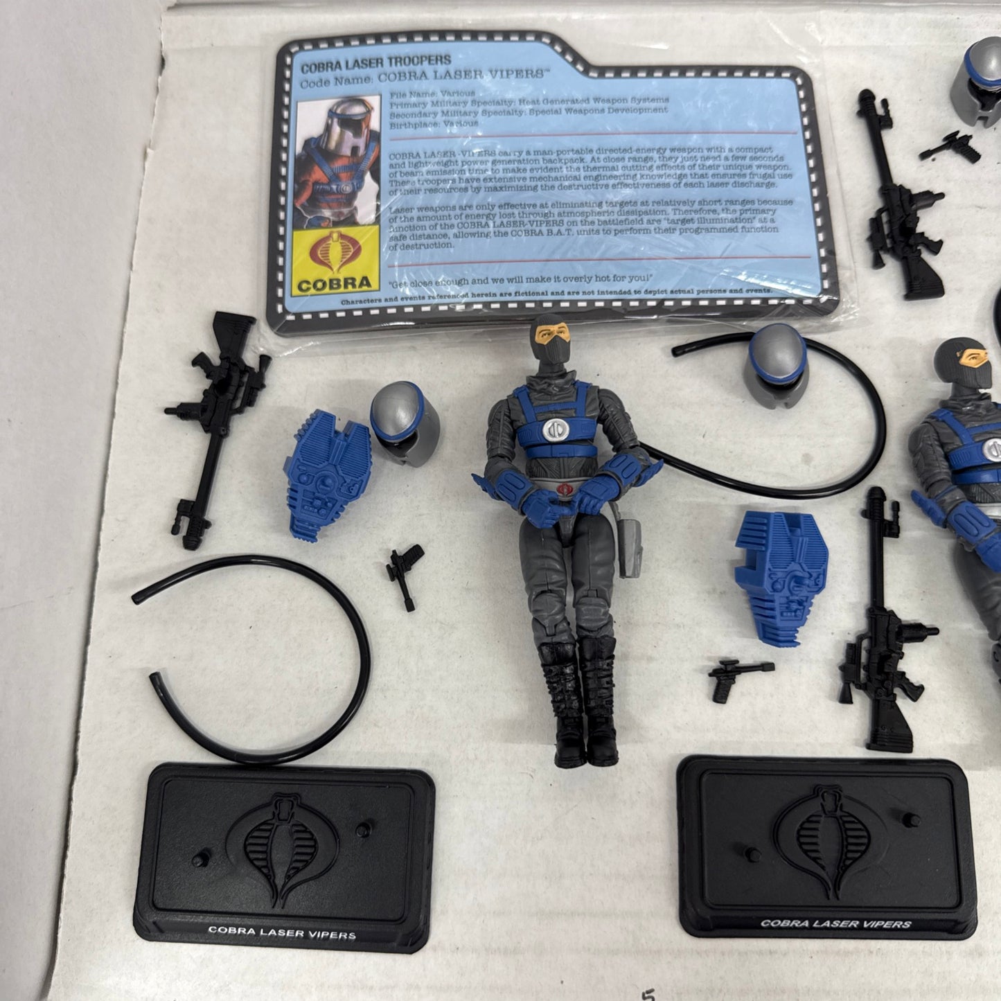 GI Joe Convention Laser Viper 3-pack 2017