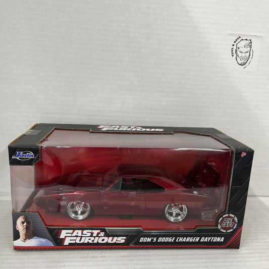 1969 DODGE CHARGER DAYTONA RED "FAST & FURIOUS " 1/24 DIECAST MODEL JADA