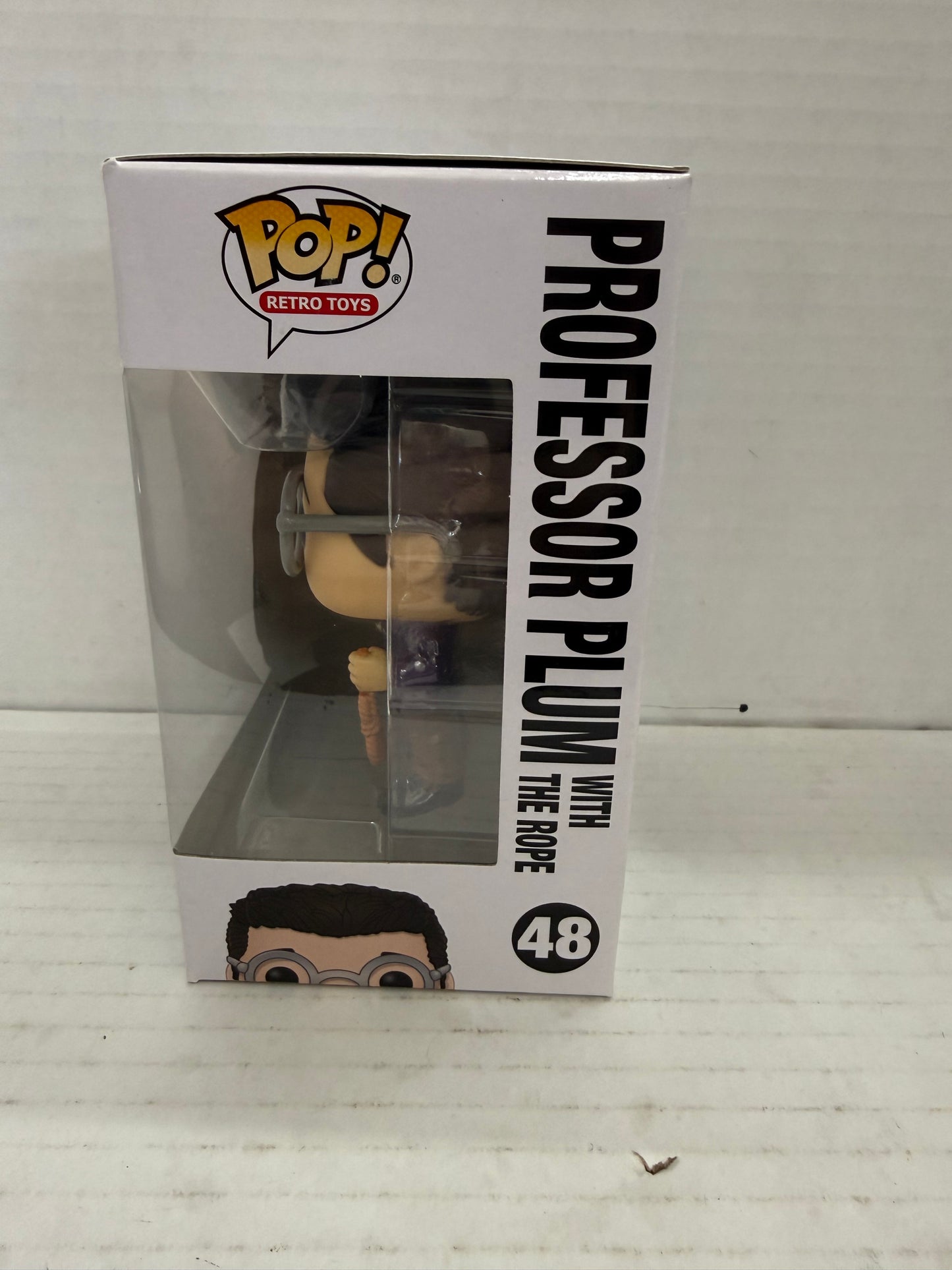 Funko Pop! Retro Toys Clue Professor Plum w/ Rope #48 Vinyl Figure
