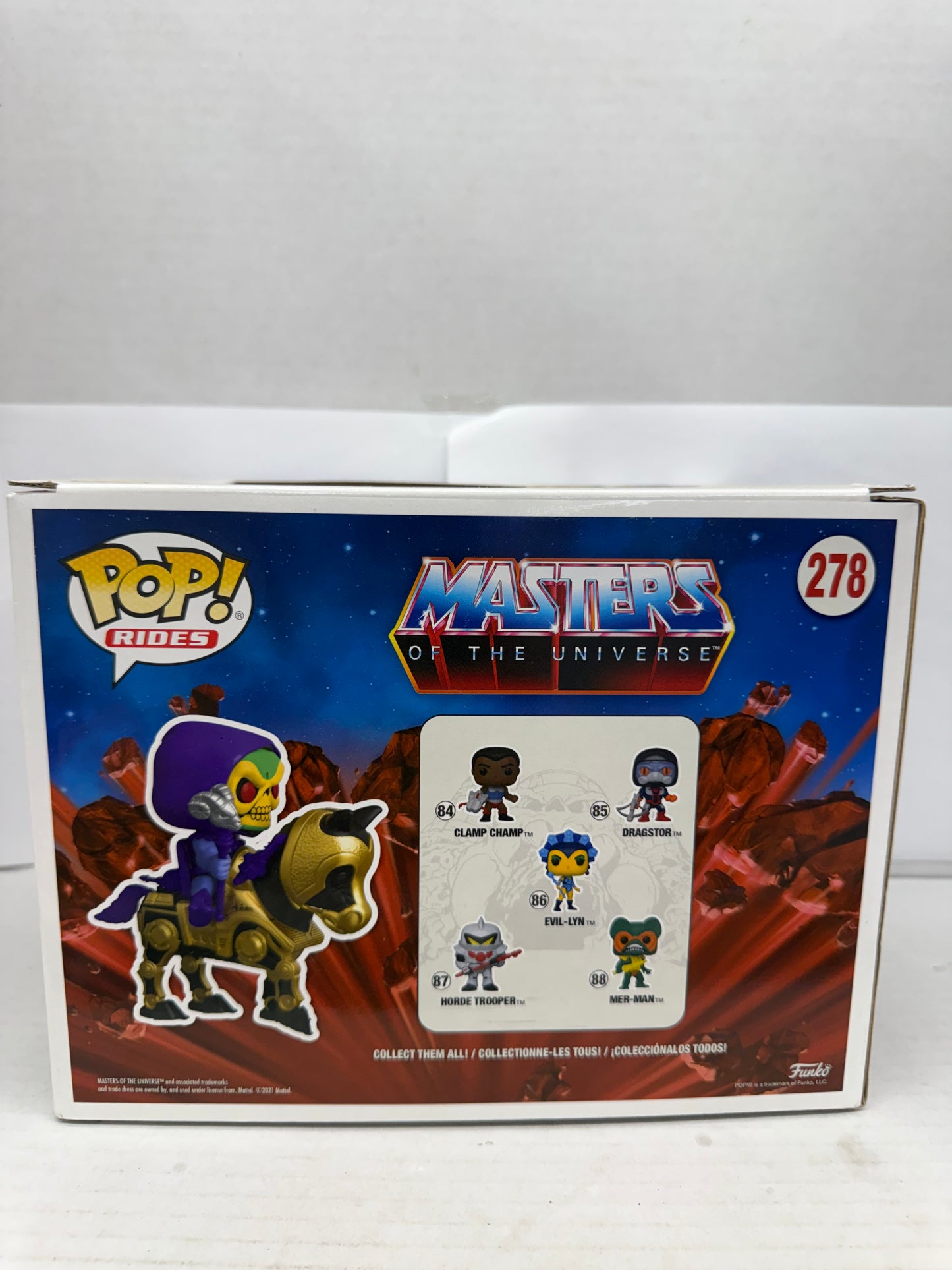 Funko Rides Masters of the Universe Skeletor with Night Stalker #278