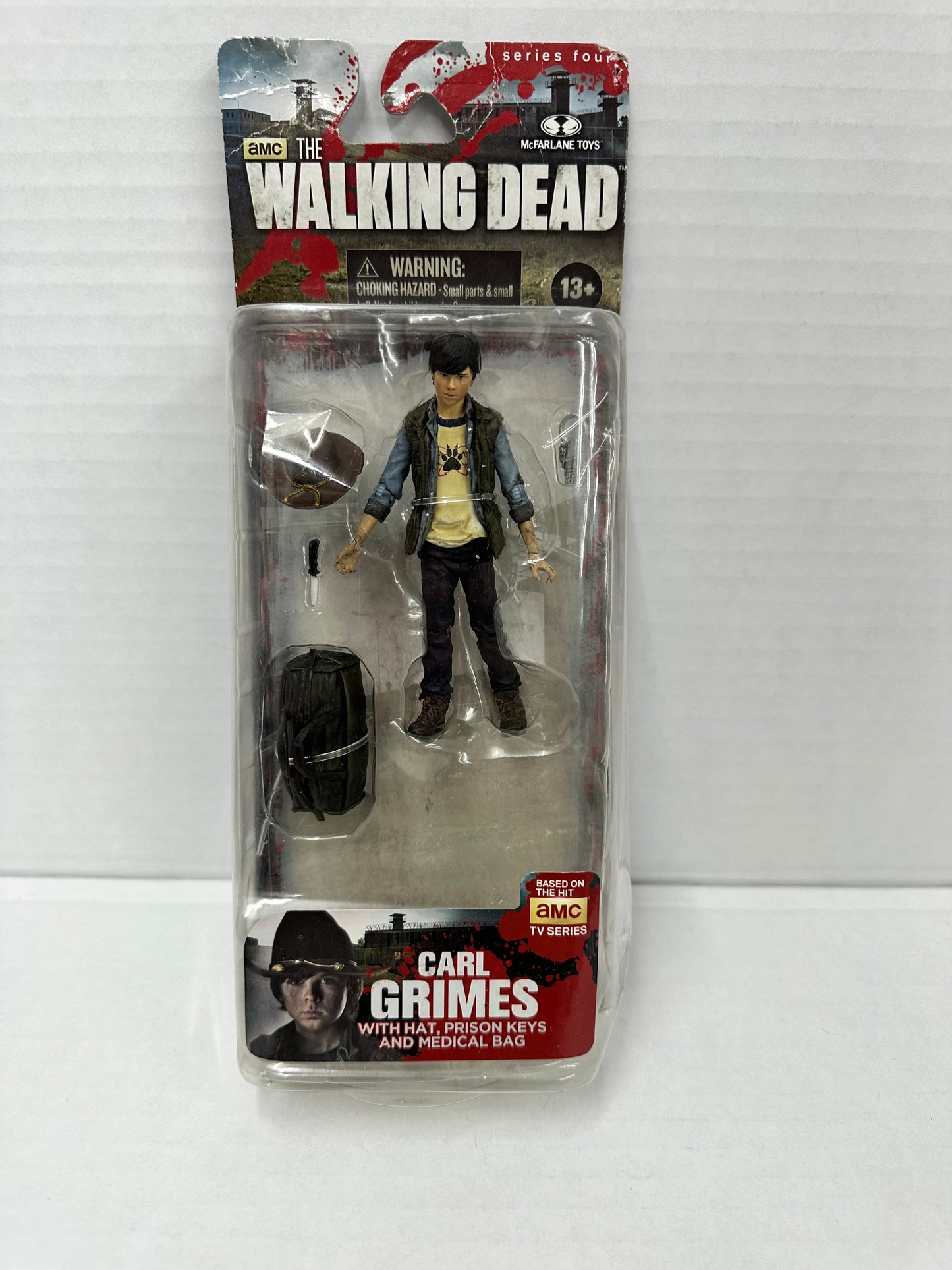 NIP McFarlane Toys AMC TV The Walking Dead Series 4 CARL GRIMES Action Figure