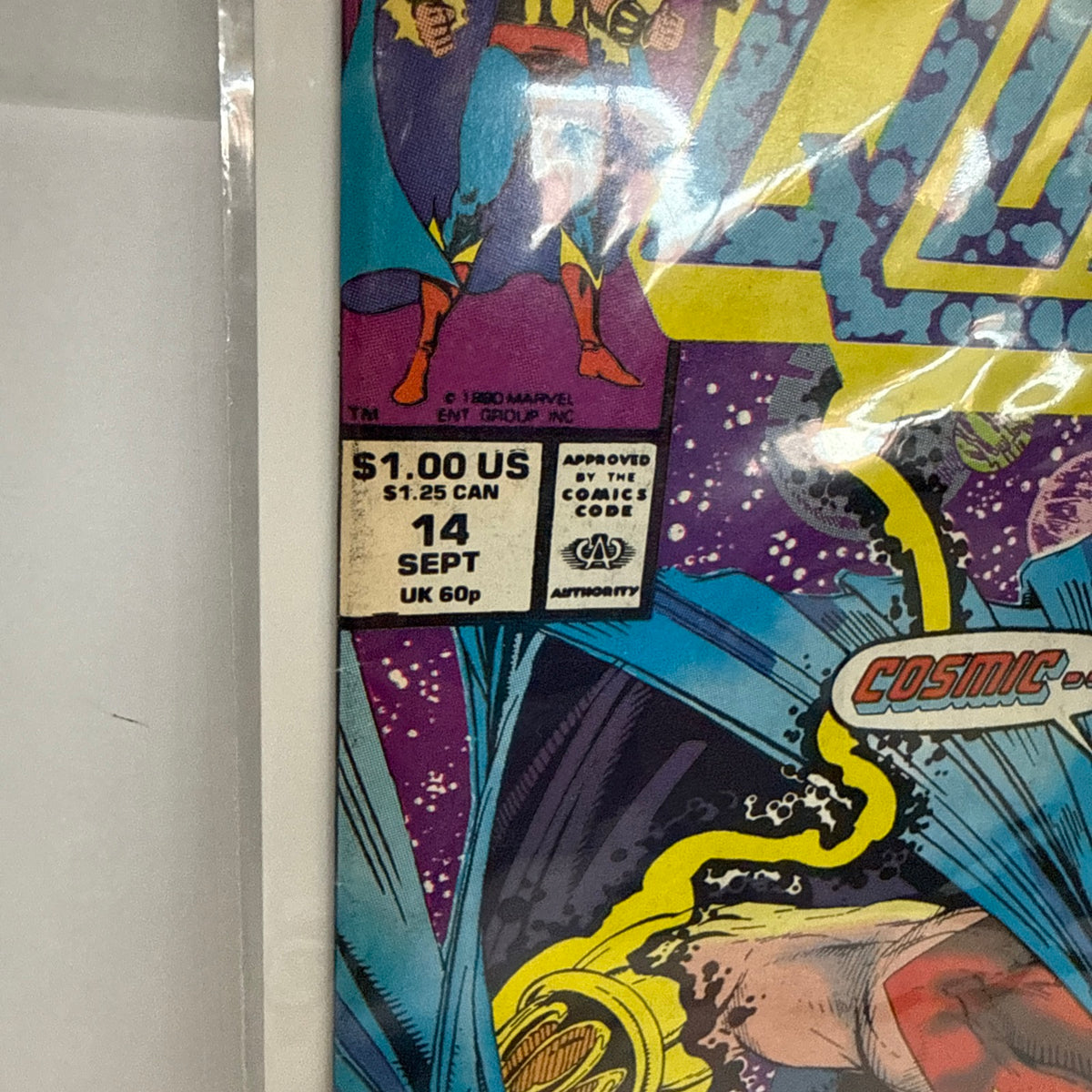 QUASAR #14 NEWSSTAND Marvel 1992 ICONIC Tod McFarlane COVER