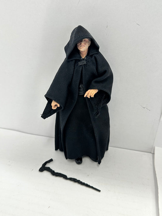 Hasbro Star Wars Black Series  Emperor Palpatine Blue Line 6" Figure Complete