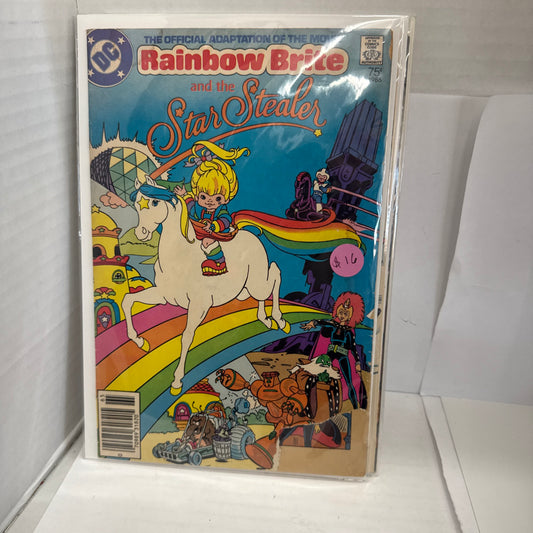 Vntg DC Comic Book Rainbow Brite & The Star Stealer Adaptation Of The Movie 1985