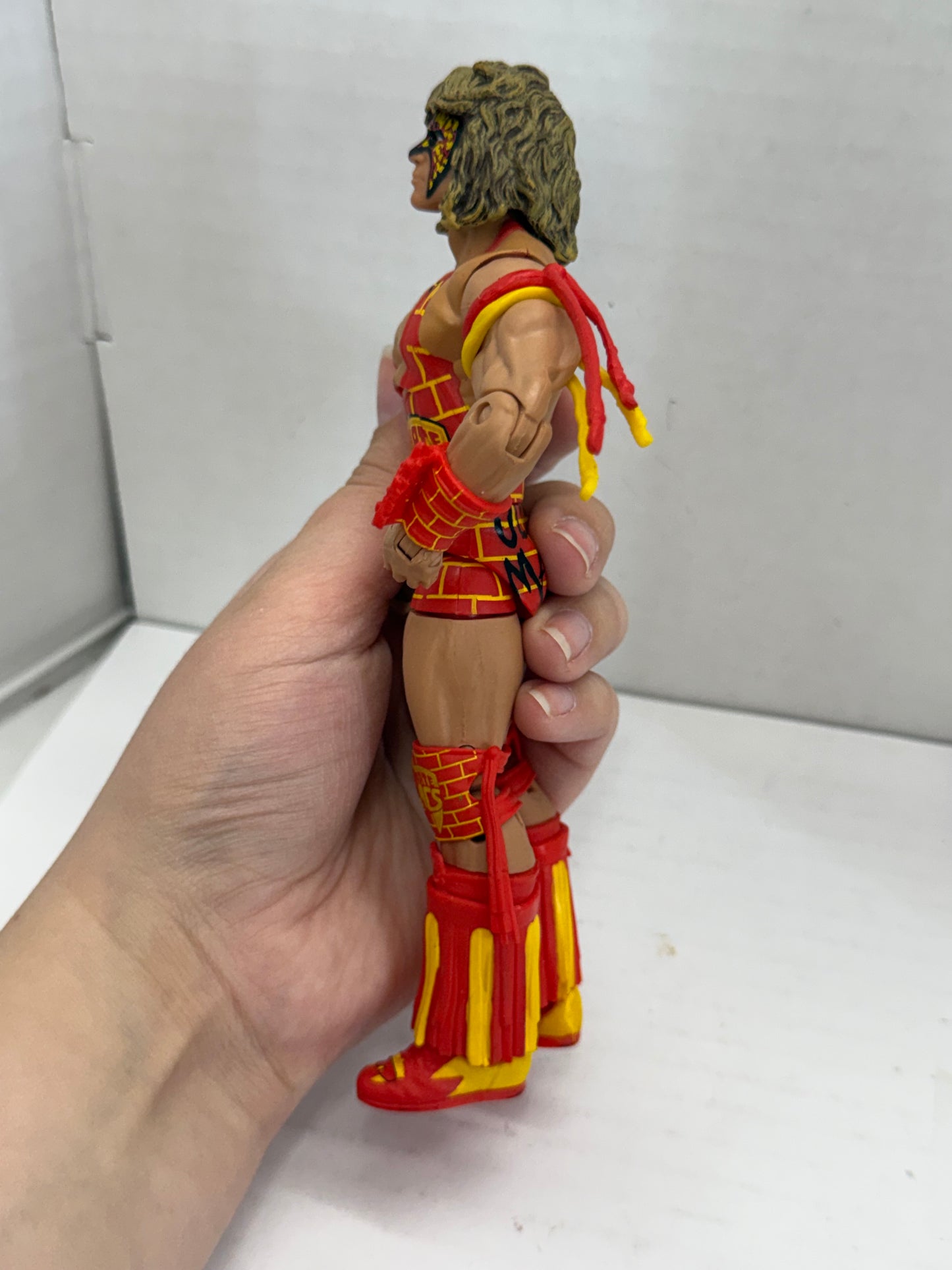 WWE Mattel Ultimate Warrior Elite Defining Moments Ultimate Maniacs WWF