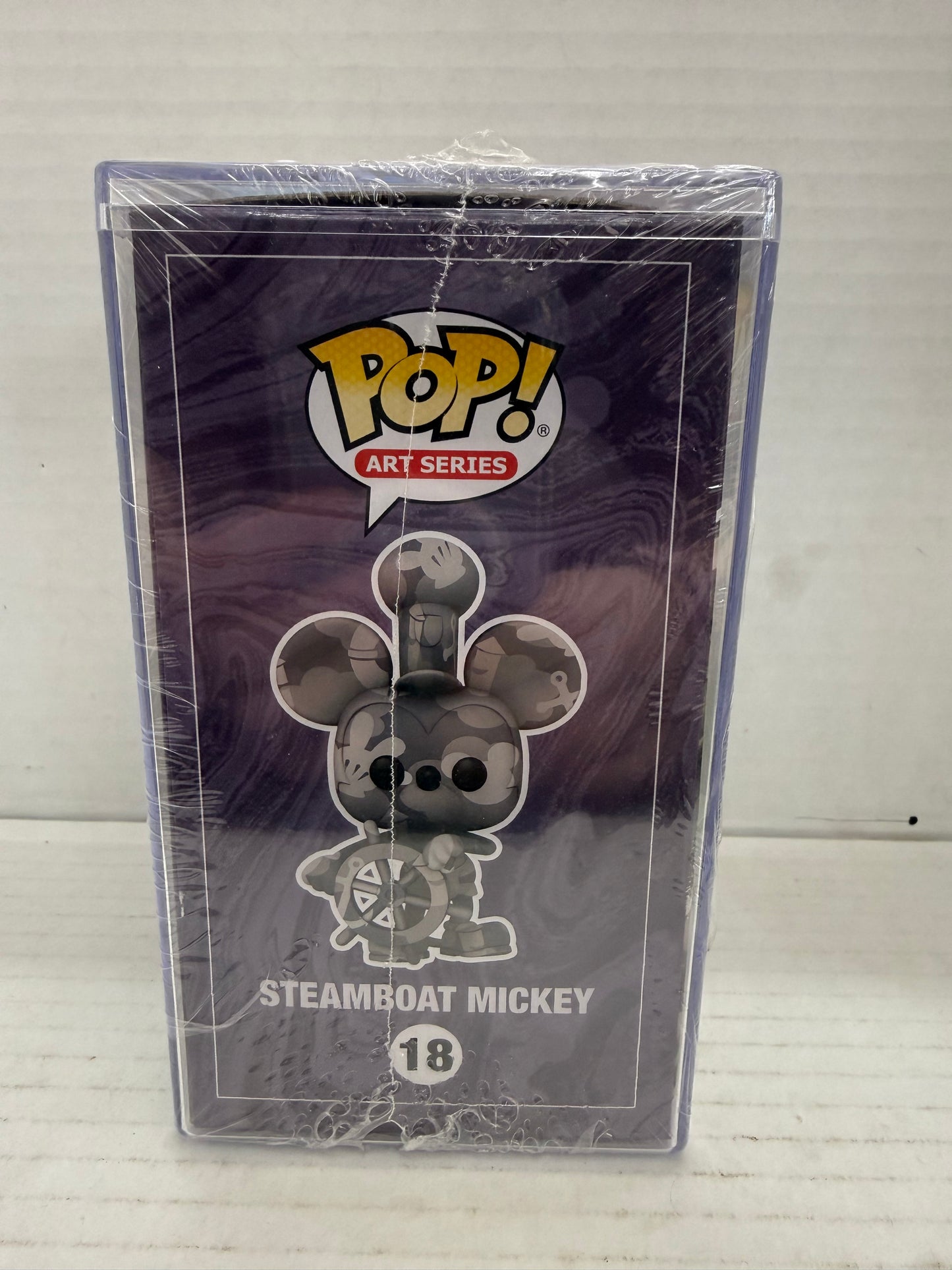Funko Pop! Protector: Disney Steamboat Mickey Walmart (Exclusive) #18 Sealed