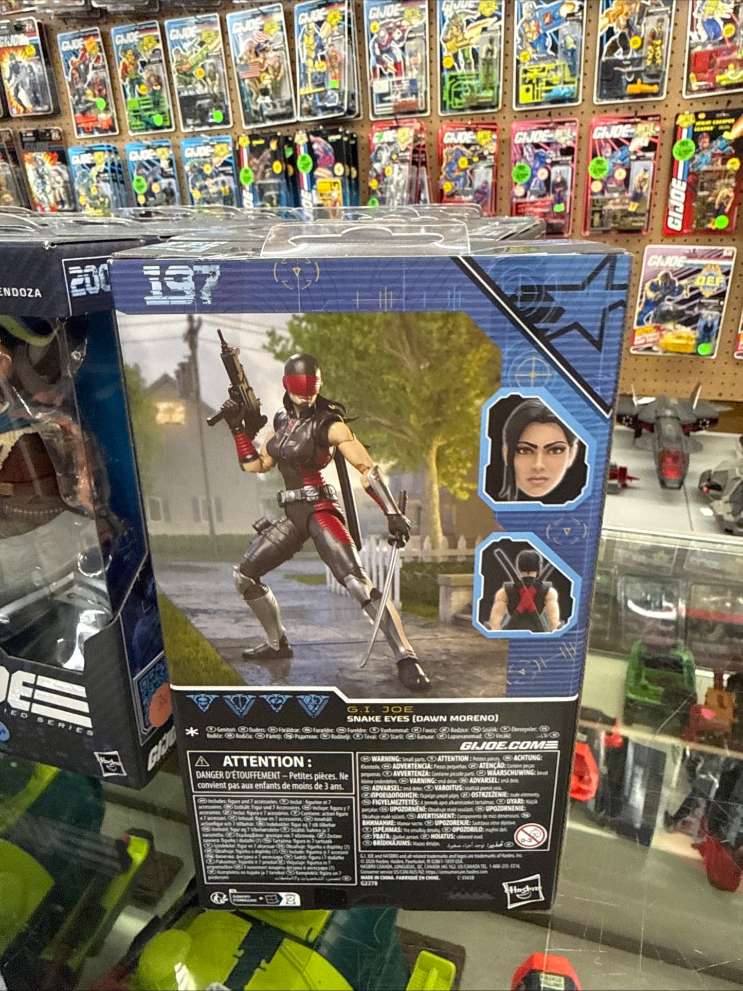 Hasbro G.I. Joe Classified Series Snake Eyes (Dawn Moreno) Action Figure