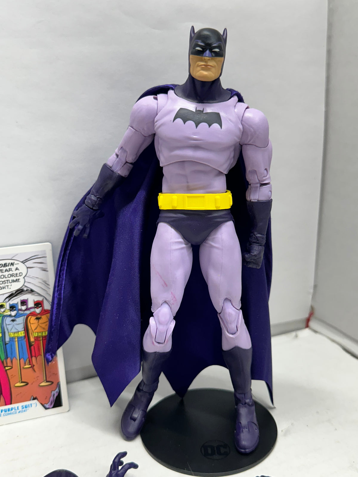 McFarlane Toys DC Multiverse Red Platinum Edition Batman Purple Suit