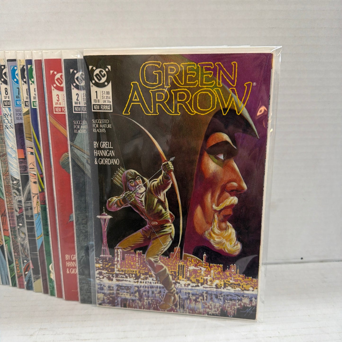Green Arrow #1-#11 DC Comics 1988 Entire Run