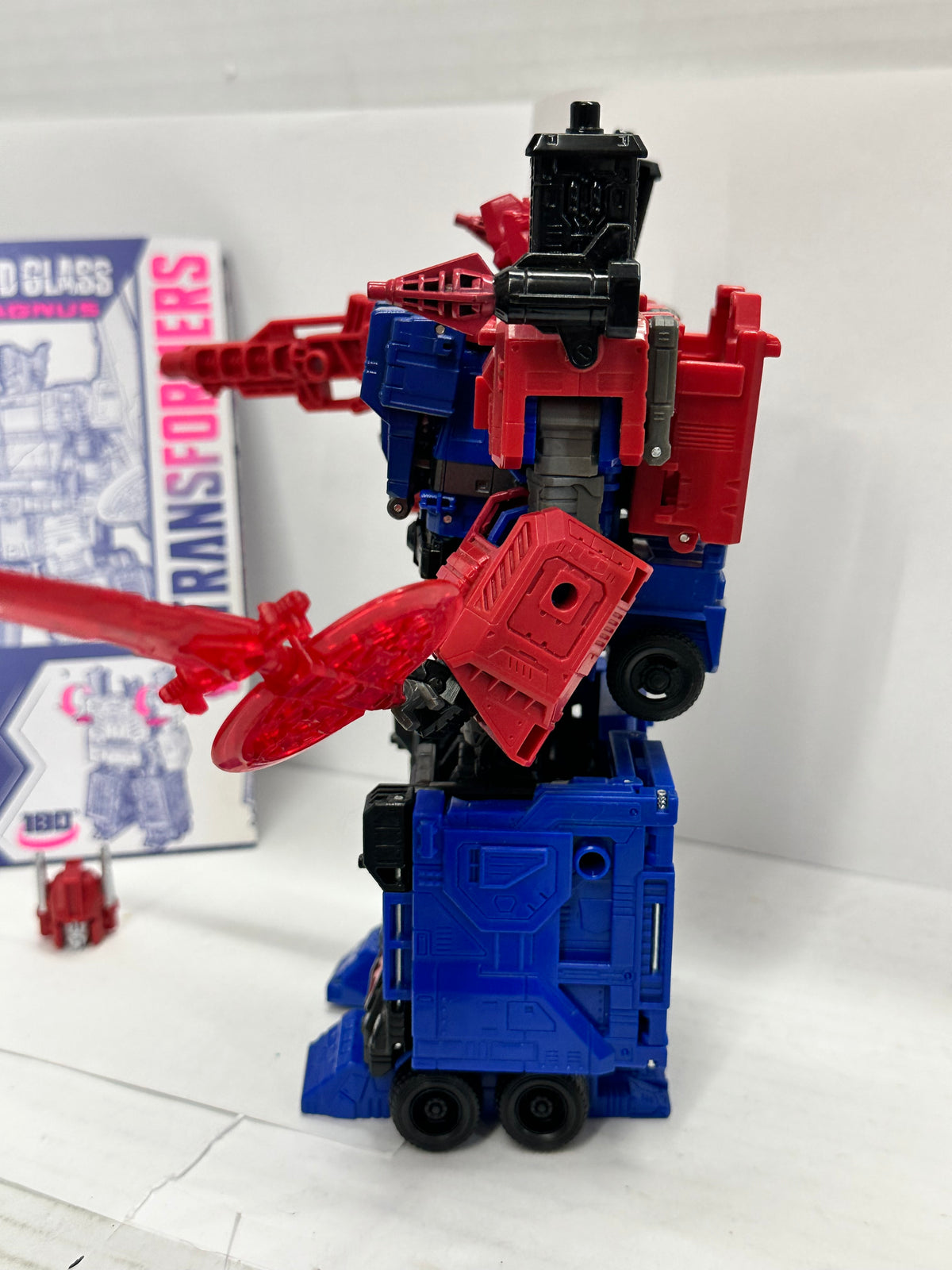 Transformers Shattered Glass Leader Ultra Magnus Figure Loose Complete