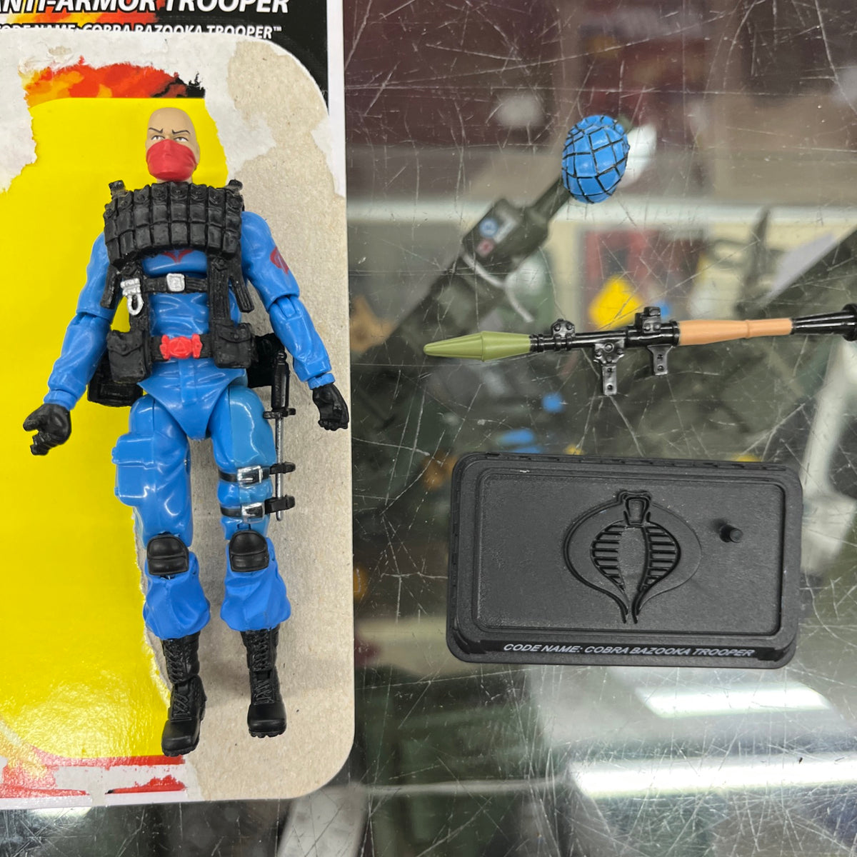 2008 GI JOE 3 3/4" Anti Armor Trooper "Cobra Bazooka Trooper"