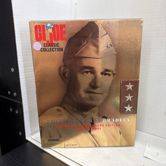 1998 GI JOE Classic Collection General  Omar Bradley World War II- Missing Stand