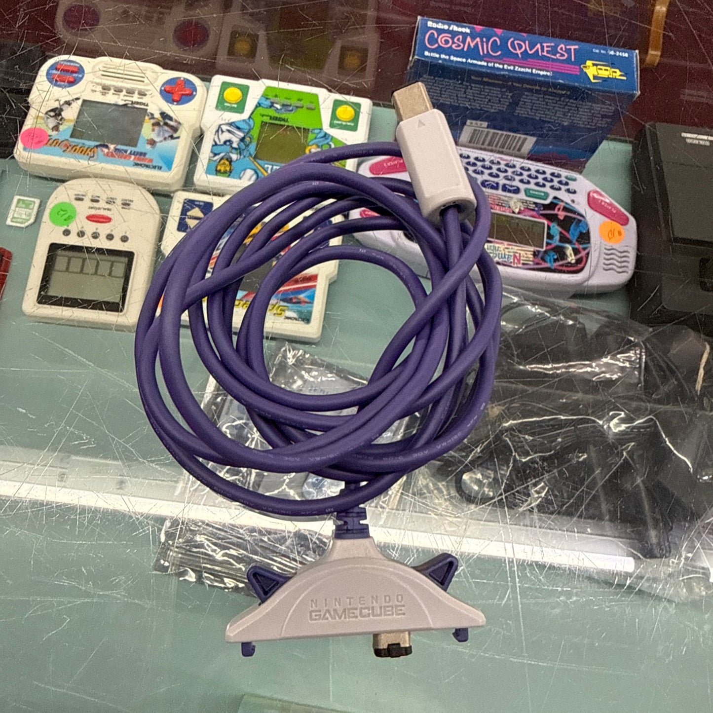 Official Nintendo GBA Link Cable Gameboy Advance/GameCube Cord OEM