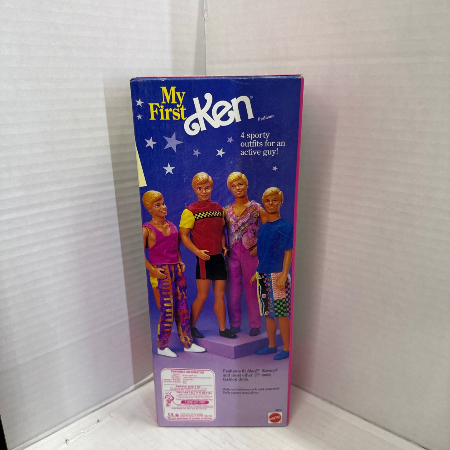 My First Ken Ballet Partner of Barbie Doll Mattel 1991 No. 3841