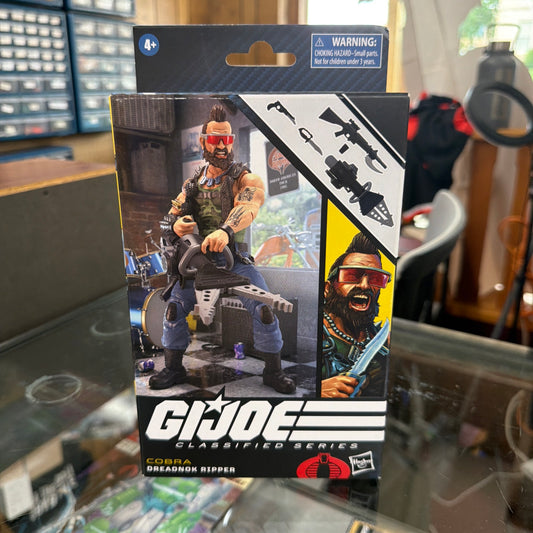 G.I. Joe Classified Series RIPPER Dreadnok 6” Figure Hasbro #102