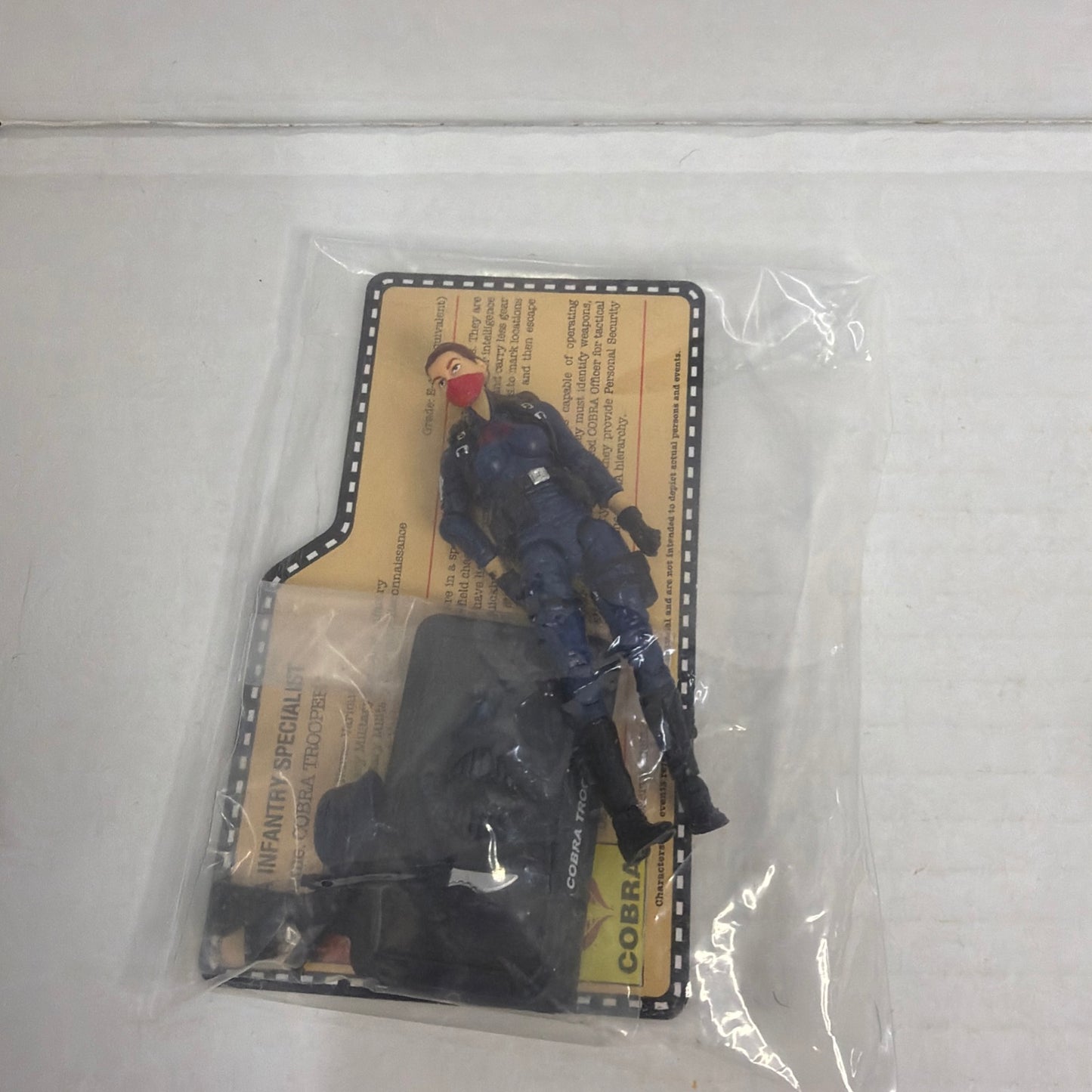 Cobra Infantry Specialist G.I. Joe COBRA NEW FEMALE Convention BROWN HAIR