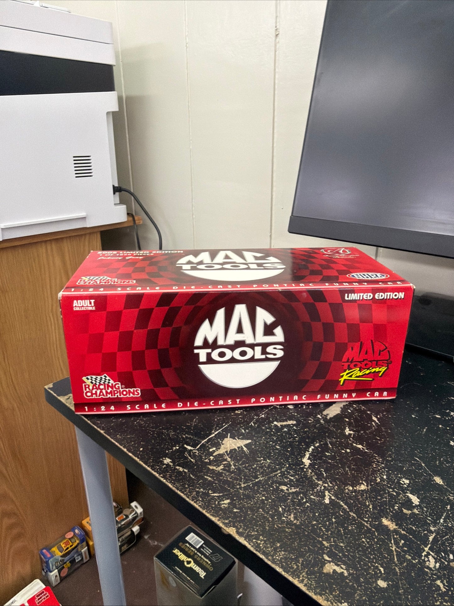 Mac Tools Johnny Gray Pontiac Funny Car 1:24 w/COA Racing Champions