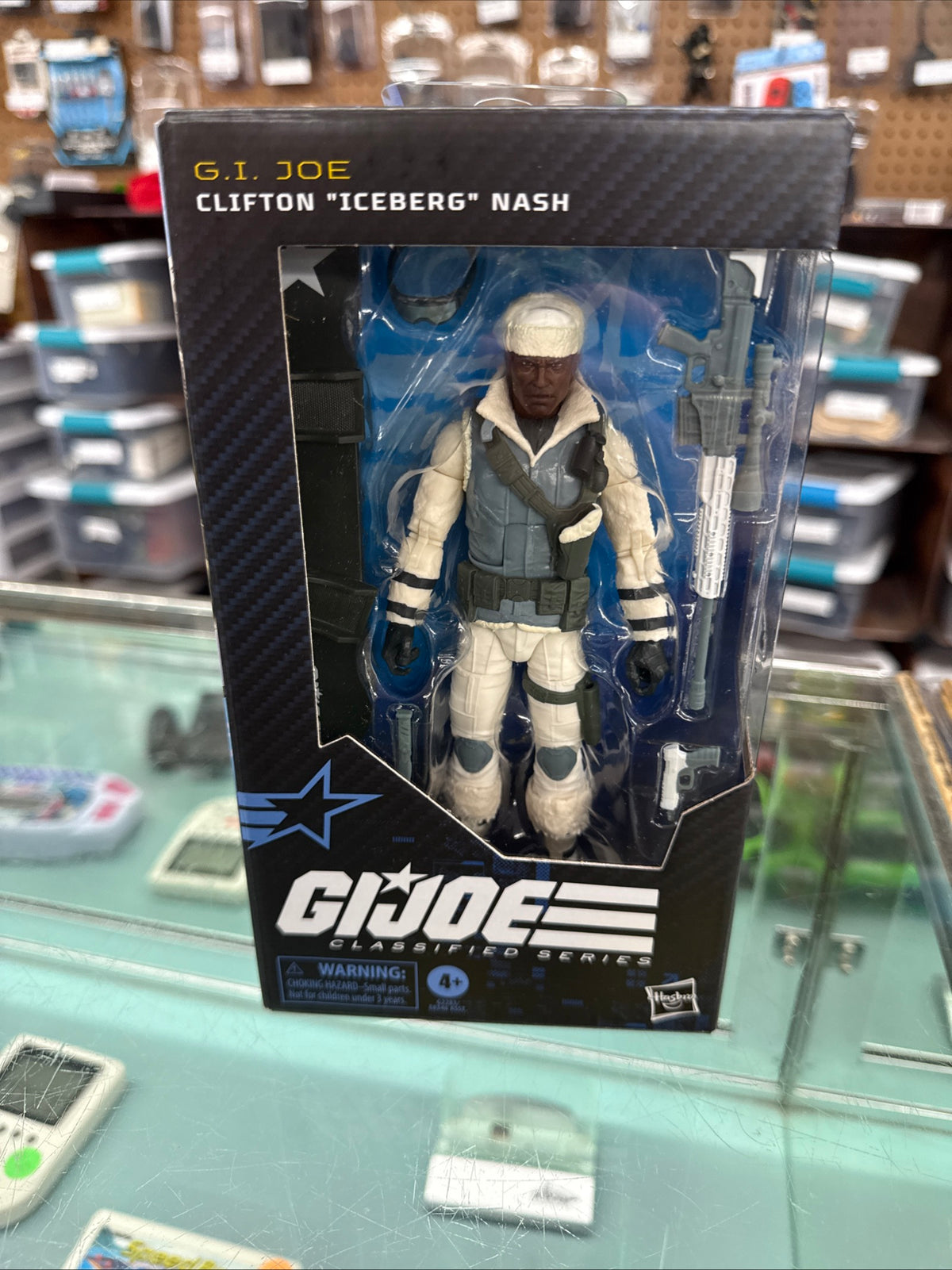GI Joe Classified Series #207 Iceberg Clifton Nash 6-Inch Action Figure Hasbro