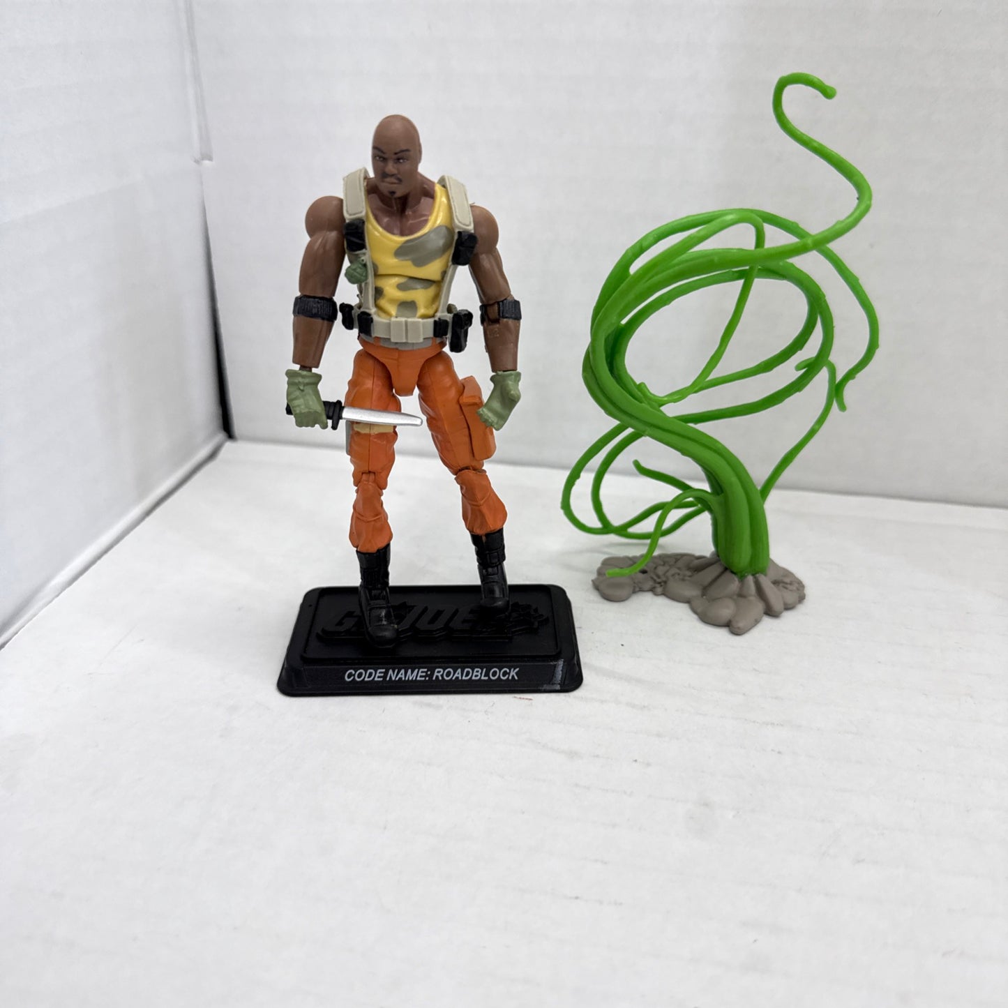 gi joe 25th anniversary Roadblock Loose