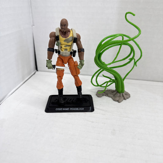 gi joe 25th anniversary Roadblock Loose