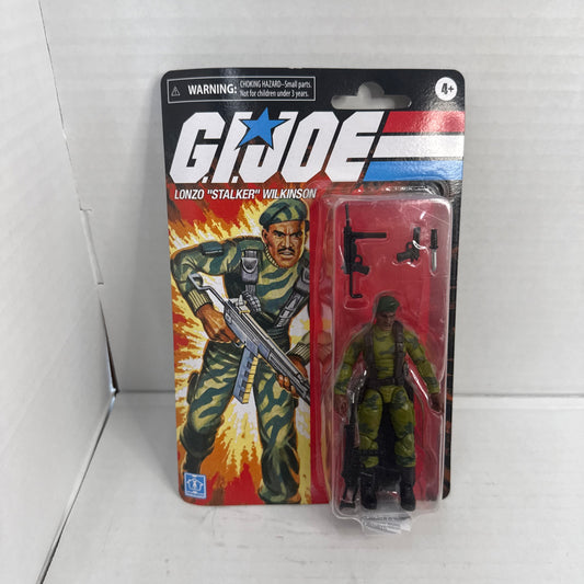 Hasbro GI Joe Retro Lonzo "Stalker" Wilkinson 3.75" Figure New Sealed