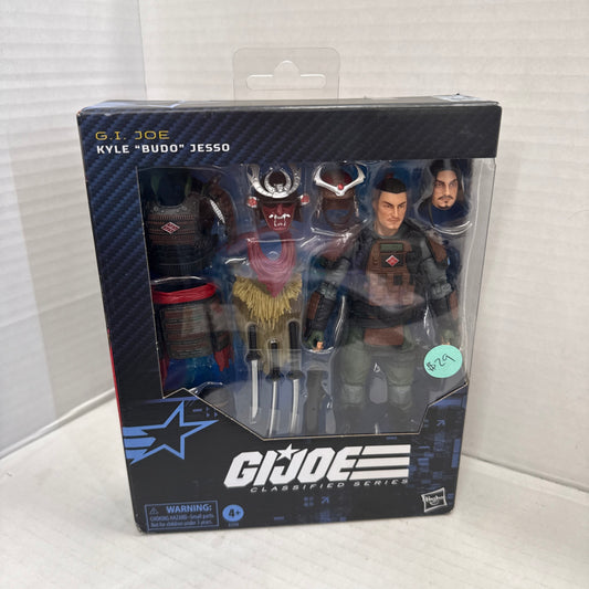 GI JOE CLASSIFIED SERIES KYLE BUDO JESSO FIGURE HASBRO 2025