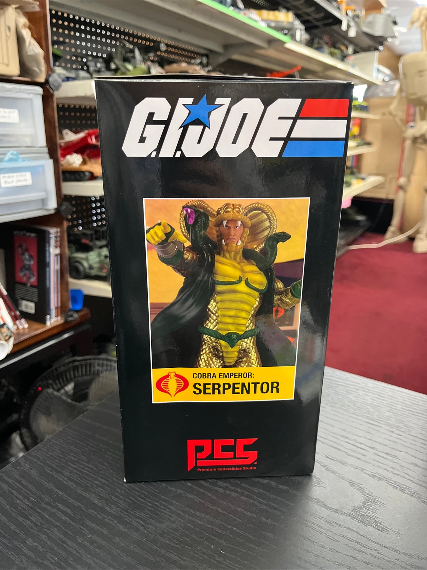 Serpentor Statue PCS Premium Collectibles Studio Figure G.I. Joe Figure NEW