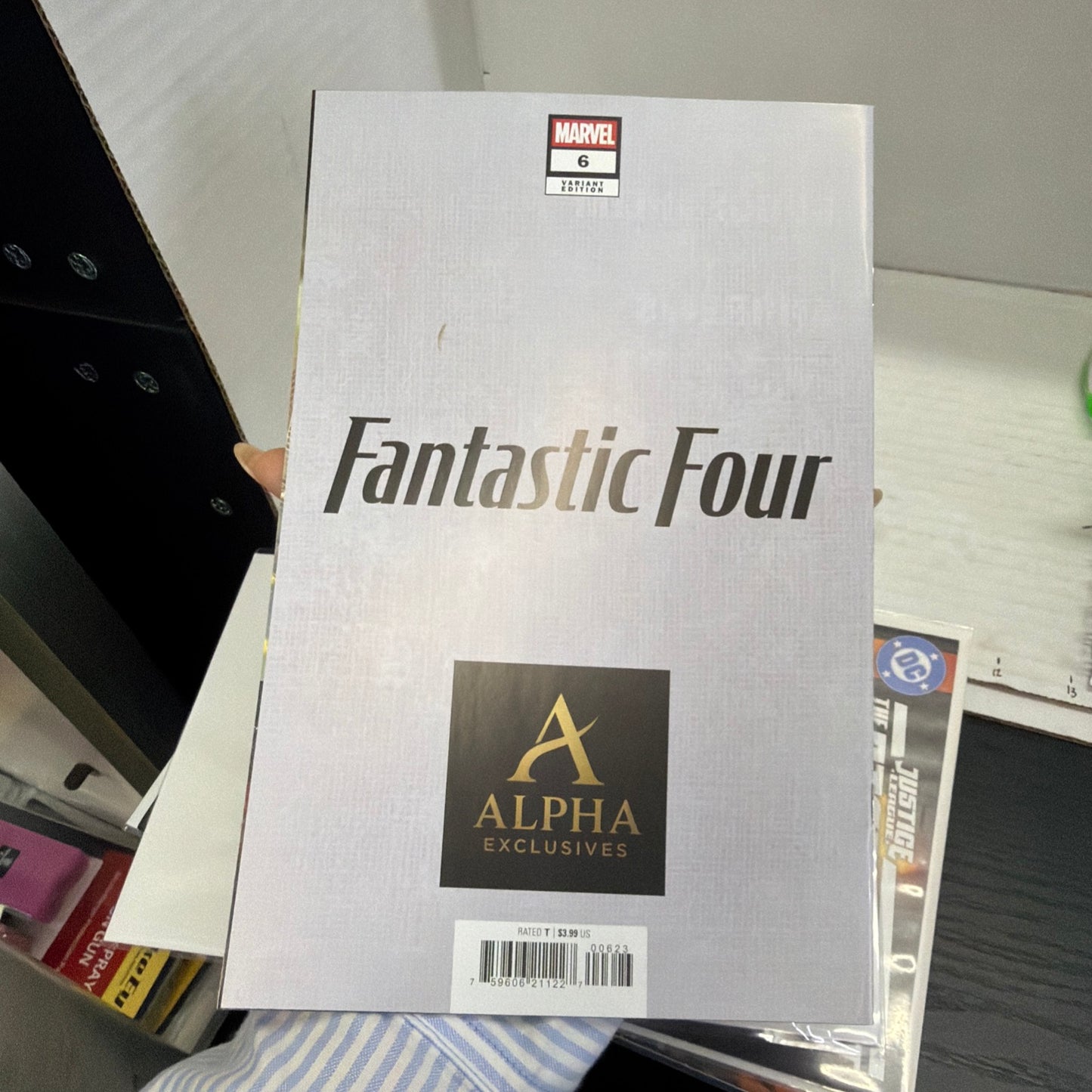 2025 Fantastic Four #6 Alpha Exclusives Ivan Tao Virgin  Variant