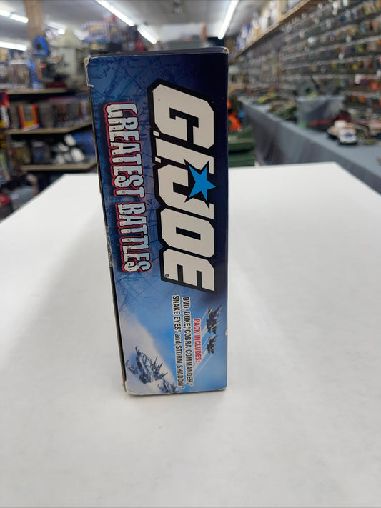 G.I.JOE Greatest Battles, No DVD,Duke, Cobra Commander, Snake Eyes, Storm Shadow