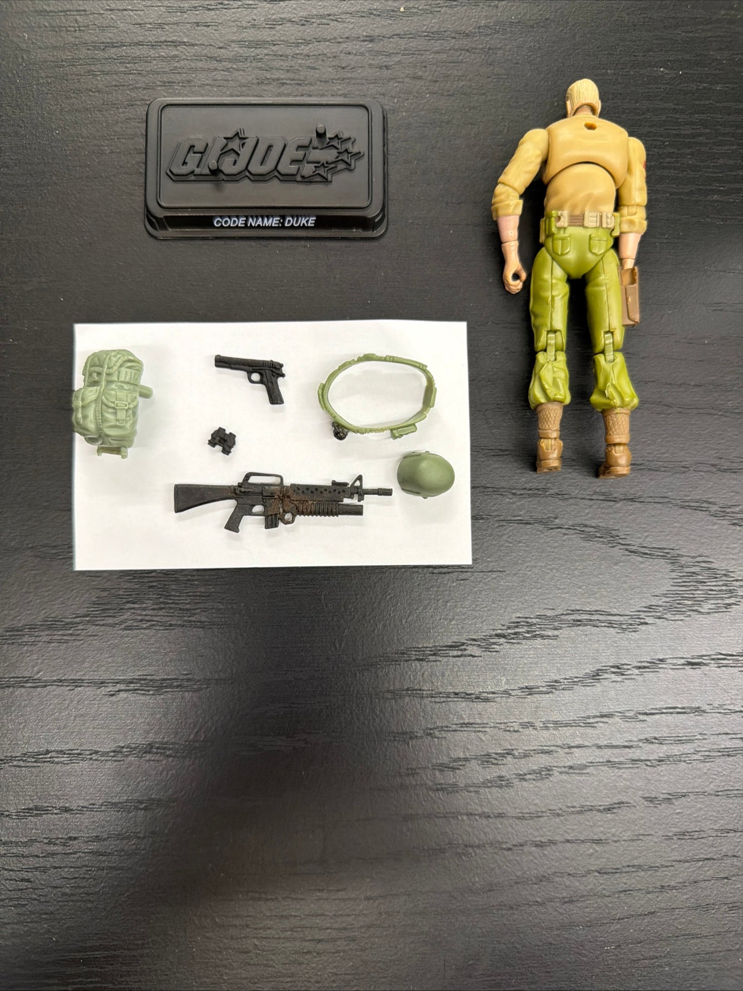 2007 GI JOE 25TH ANNIVERSARY DUKE LOOSE COMPLETE FIGURE