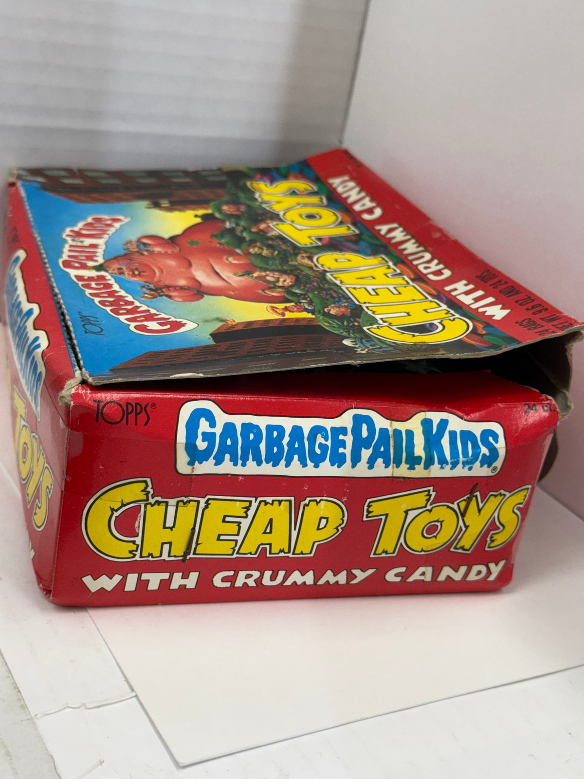 1986 Topps Vintage Garbage Pail Kids 1st Cheap Toys 24 bags In Original Box