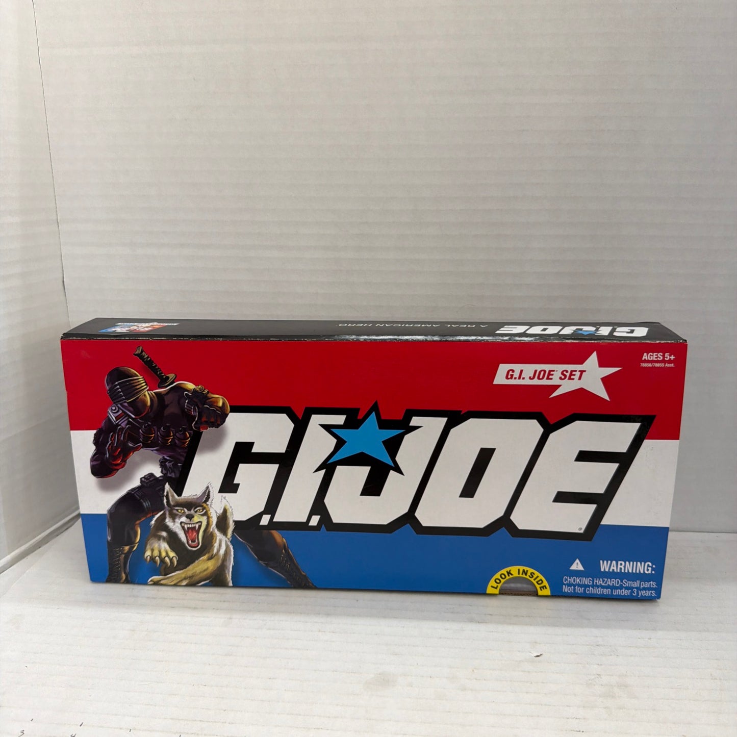 Brand New GI Joe 25th Anniversary 5-Pack of Figures Snake Eyes, Lady Jaye, Flint