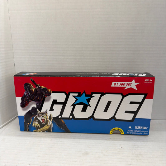 Brand New GI Joe 25th Anniversary 5-Pack of Figures Snake Eyes, Lady Jaye, Flint