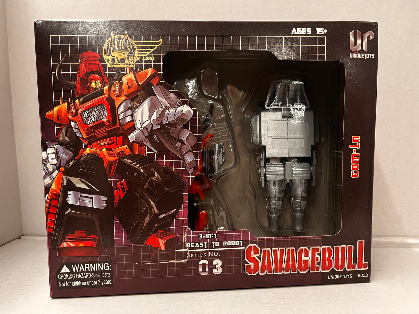 Transformers Predaking Unique Toys War Lord Combiner