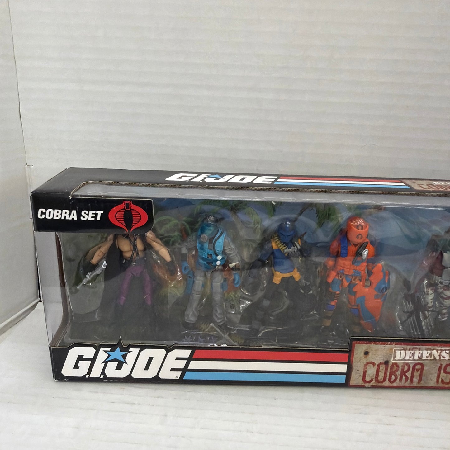 NEW/SEALED GI Joe 25th Anniversary Defense of Cobra Island 2009
