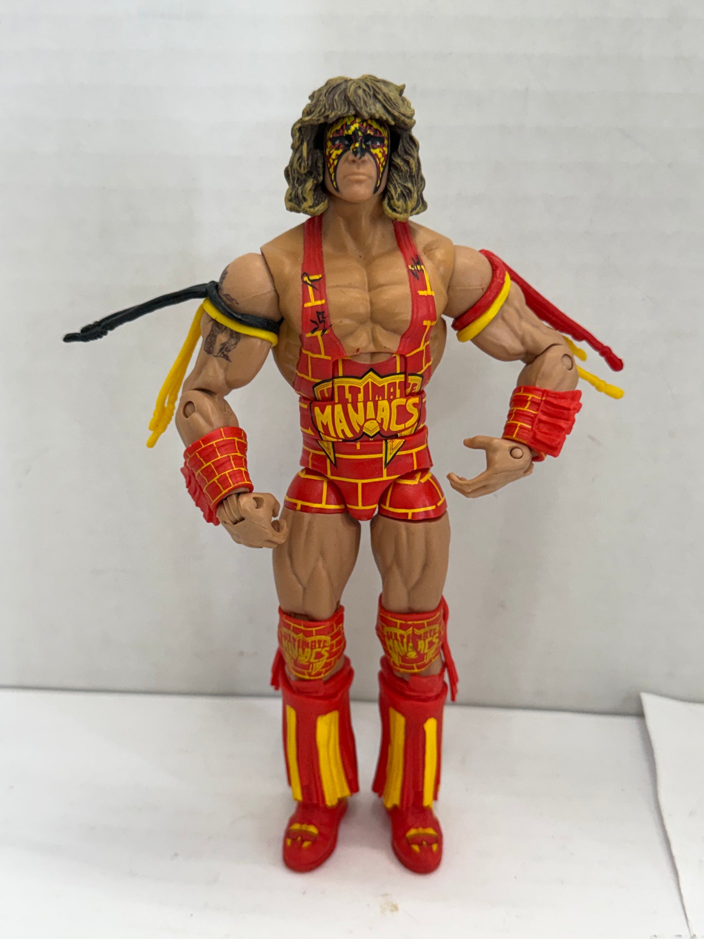 WWE Mattel Ultimate Warrior Elite Defining Moments Ultimate Maniacs WWF