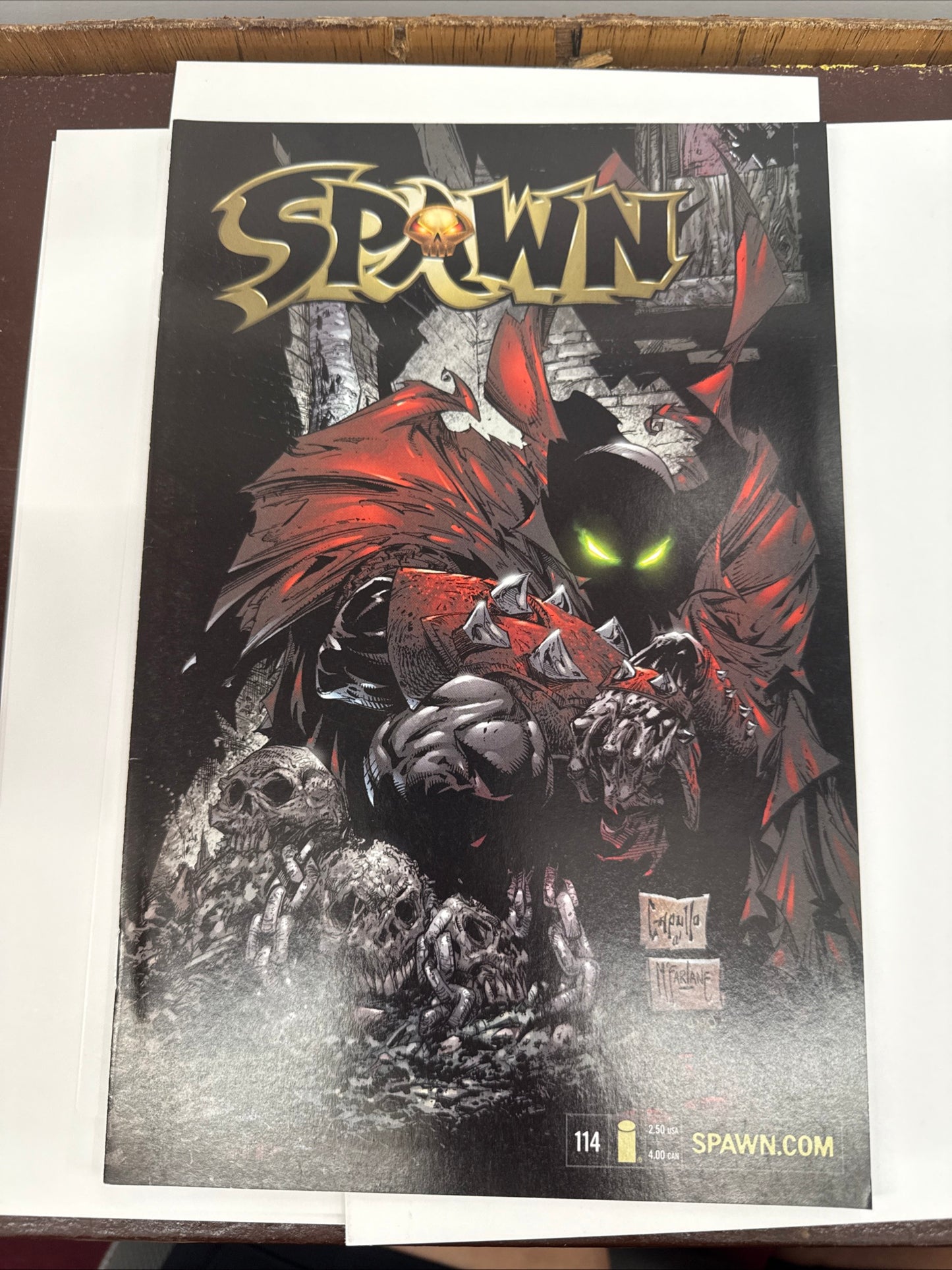 Spawn #114 (2002) Low Print Greg Capullo & Todd McFarlane First