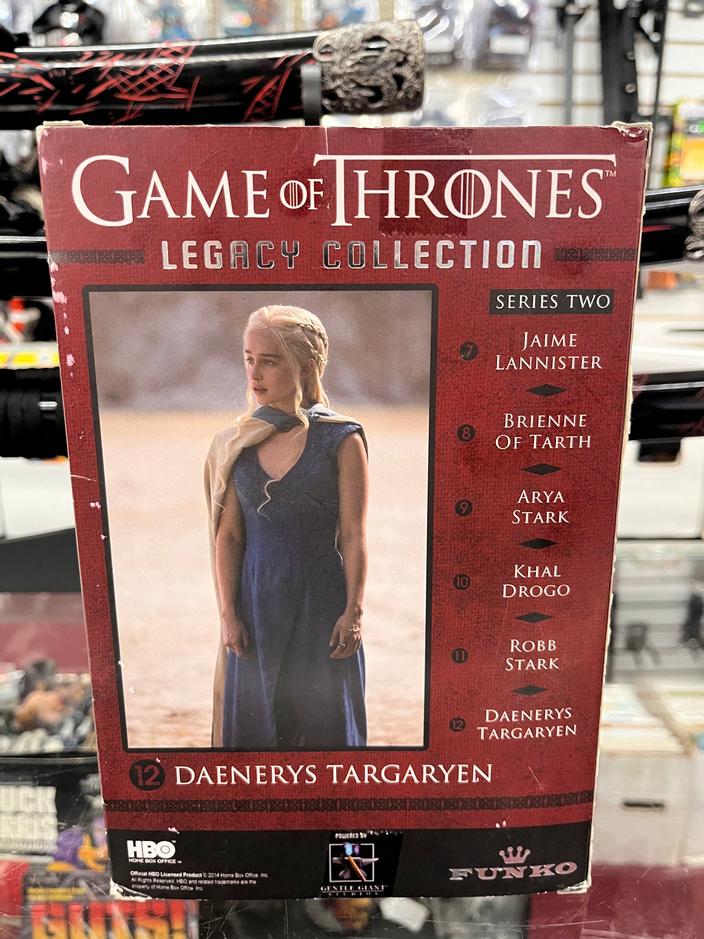 Funko Daenerys Targaryen #12 Game Of Thrones Legacy Collection Figure Blue Dress