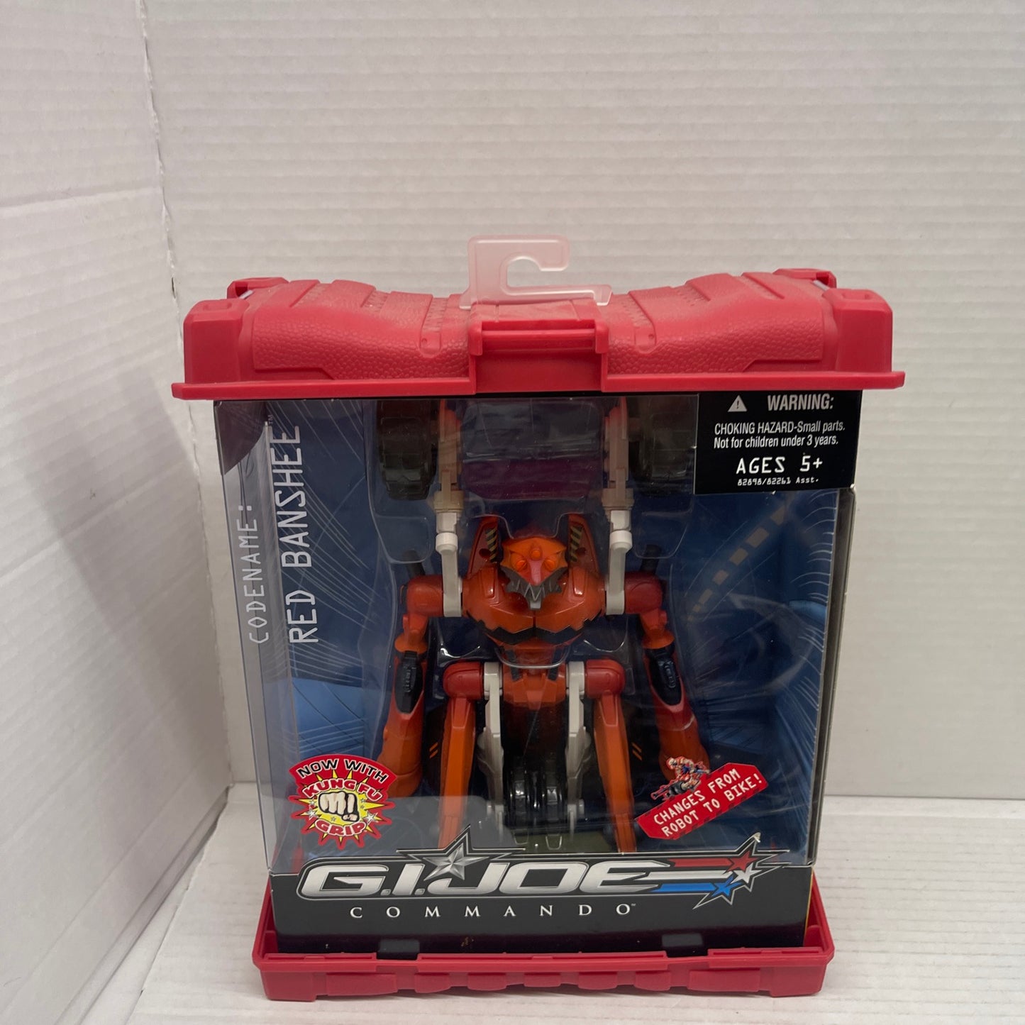 GI Joe Commando Codename Red Banshee Action Figure NEW 2007 Sigma 6 RARE