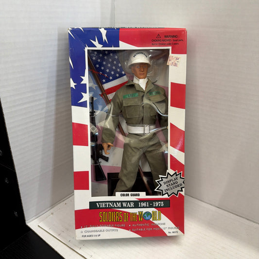 Soldiers of the World Vietnam War Color Guard 12" Figure 1997  NIB