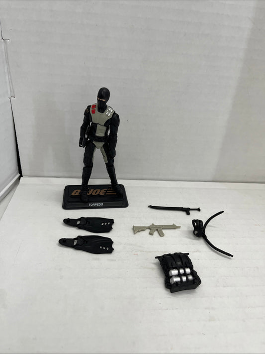Lt. Torpedo 50th Anniversary G.I. JOE COBRA 25th LOOSE Complete