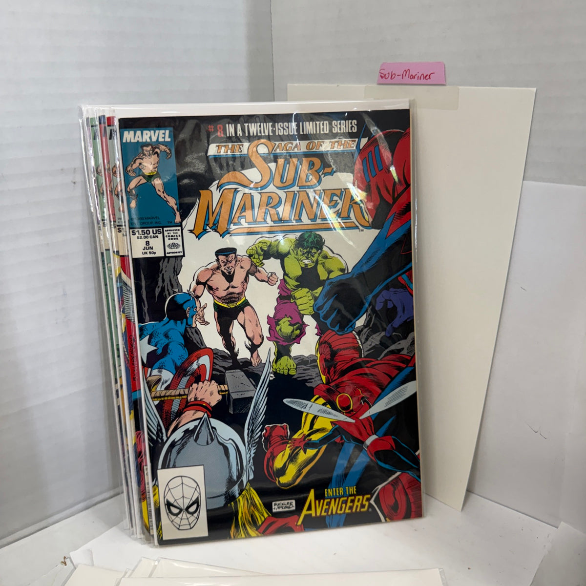 SAGA OF THE SUB-MARINER #1-12 COMPLETE LOT*1988, MARVEL LIMITED SERIES