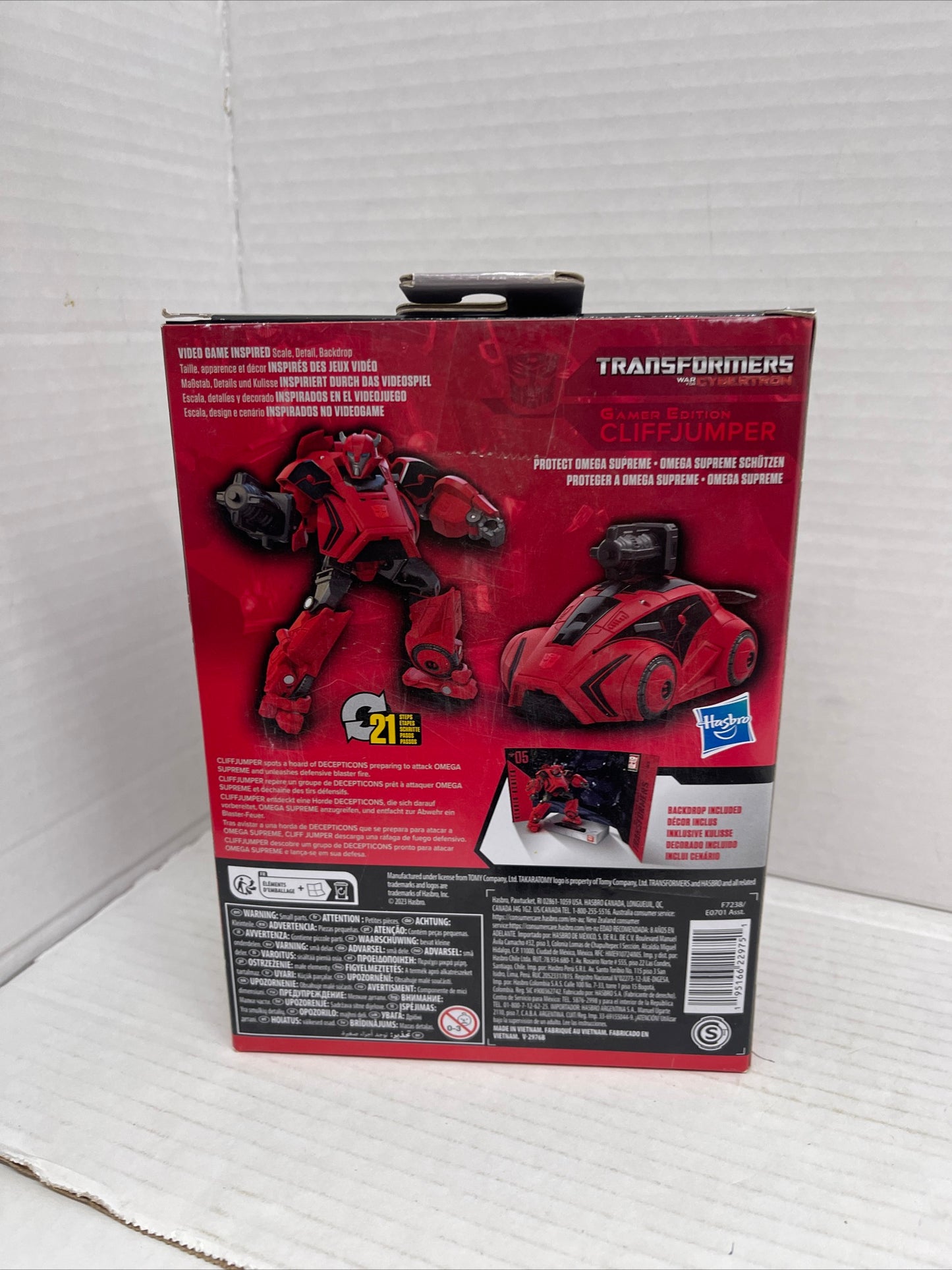 Transformers CLIFFJUMPER Studio Series Gamer Edition 05 Deluxe WFC 2023