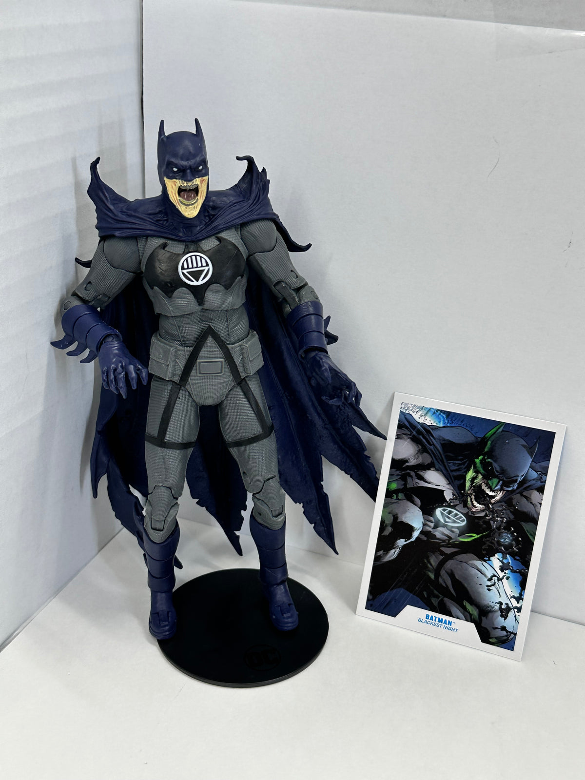 Black Lantern Batman McFarlane DC Multiverse Blackest Night Loose Figure Comics