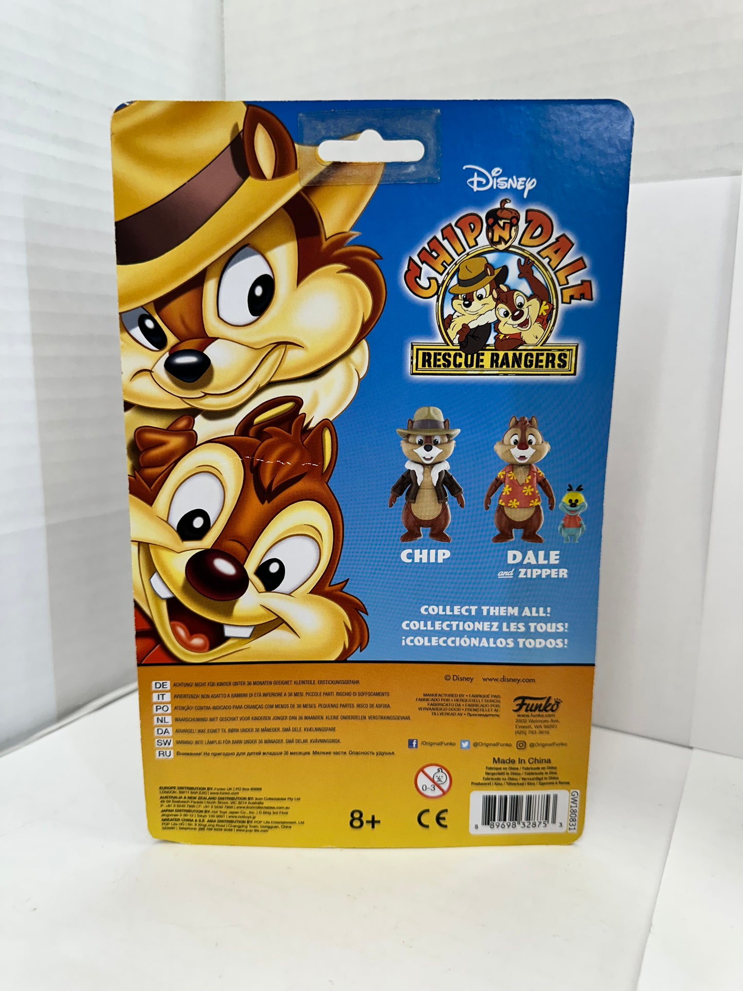 Chip n Dale Rescue Rangers GADGET Funko Articulated Action Figure Disney