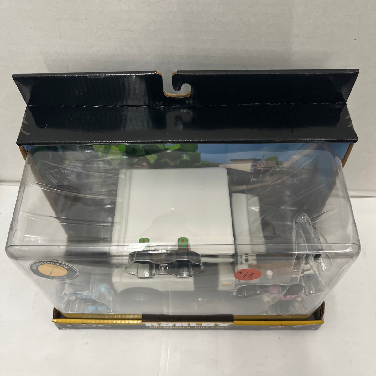 Roblox Brookhaven Golf Cart Play Set Skateboard Scooter Figure Virtual Item