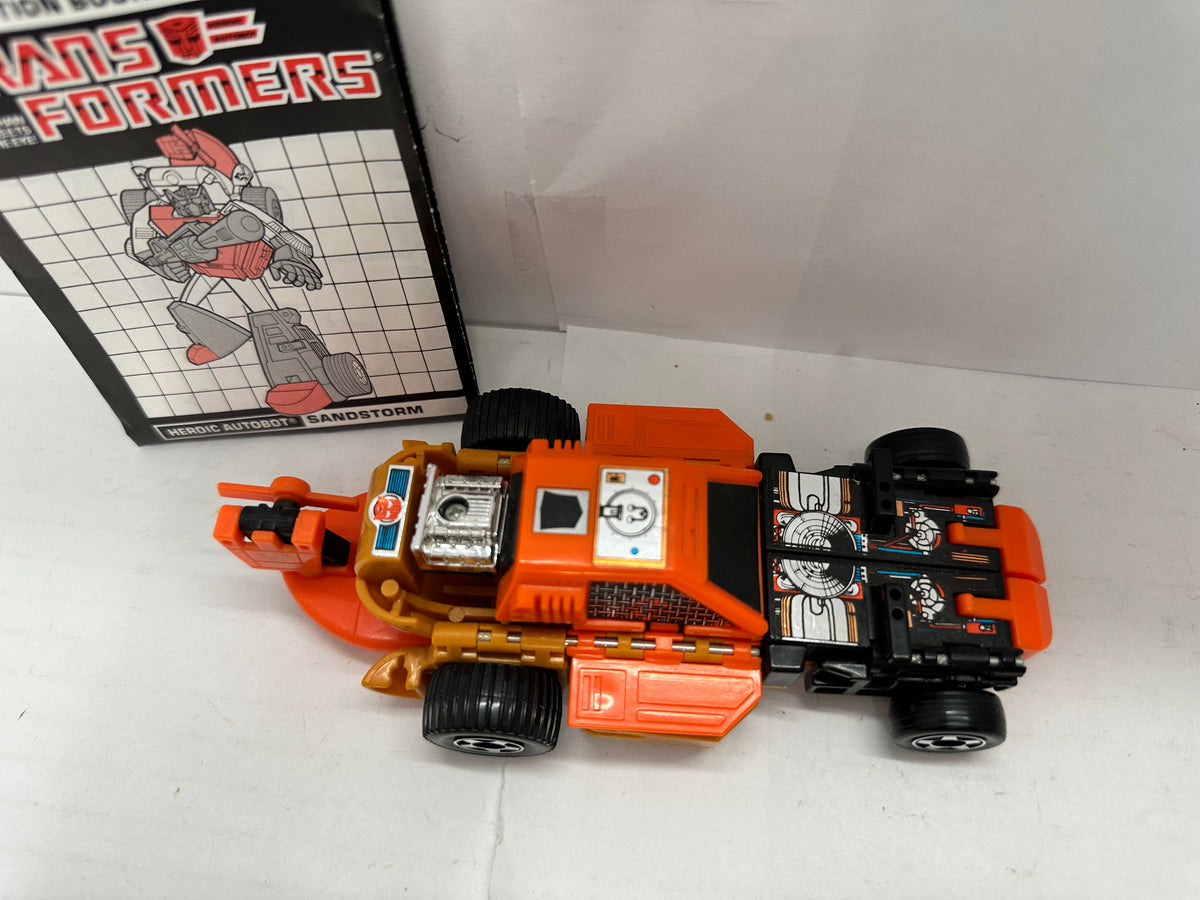 Vintage Transformers G1 Sandstorm 1986 Triple Changer Figure Only