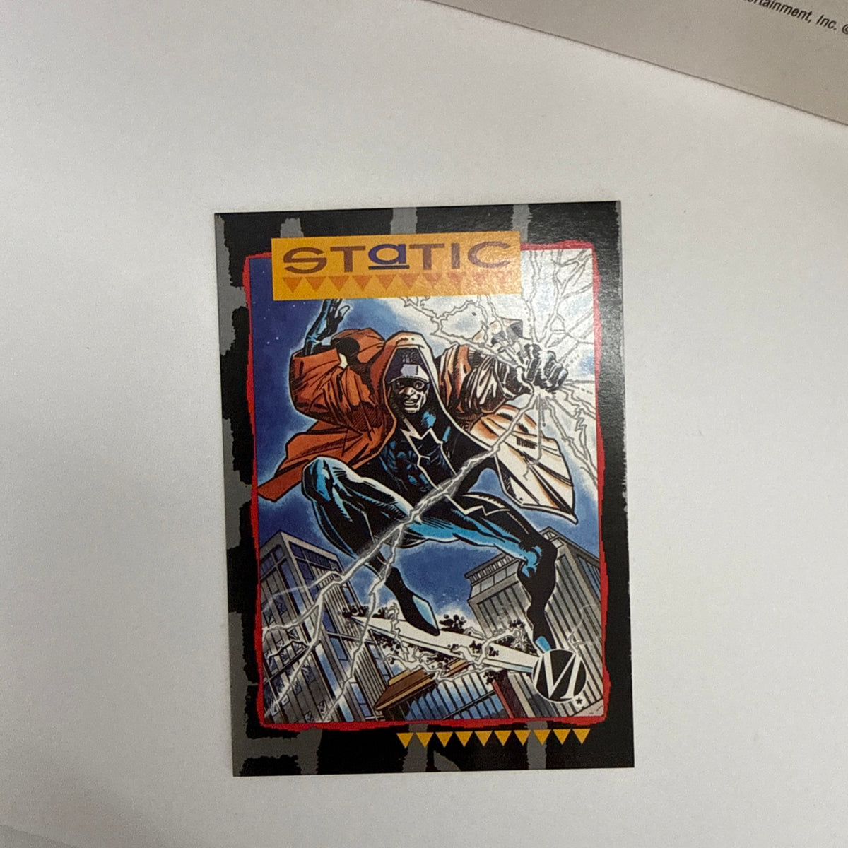 Static #1 Platinum (DC Comics June 1993) 1st AppearOf Static Shock. Posters/card
