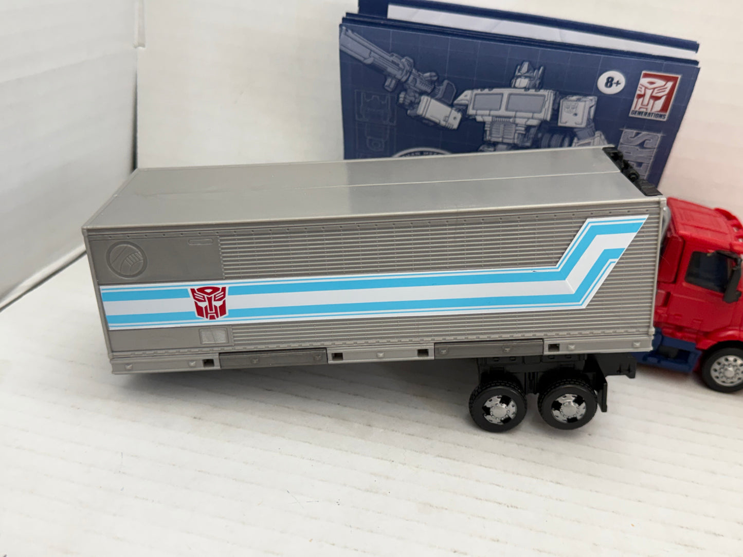 Transformers Volvo VNR Optimus Prime Collaborative Figure Complete Leader Class